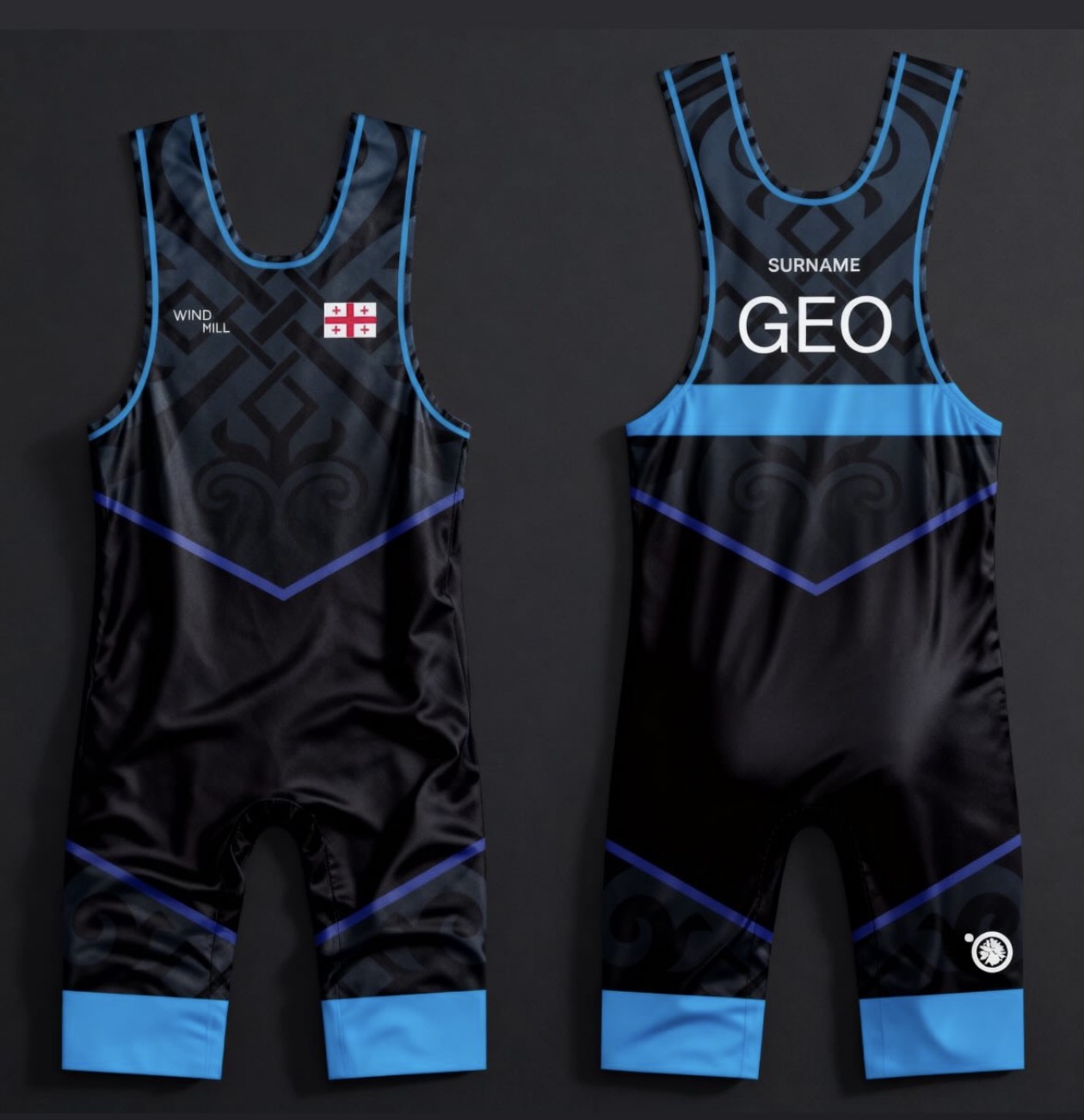 Geometric Heritage – Blue