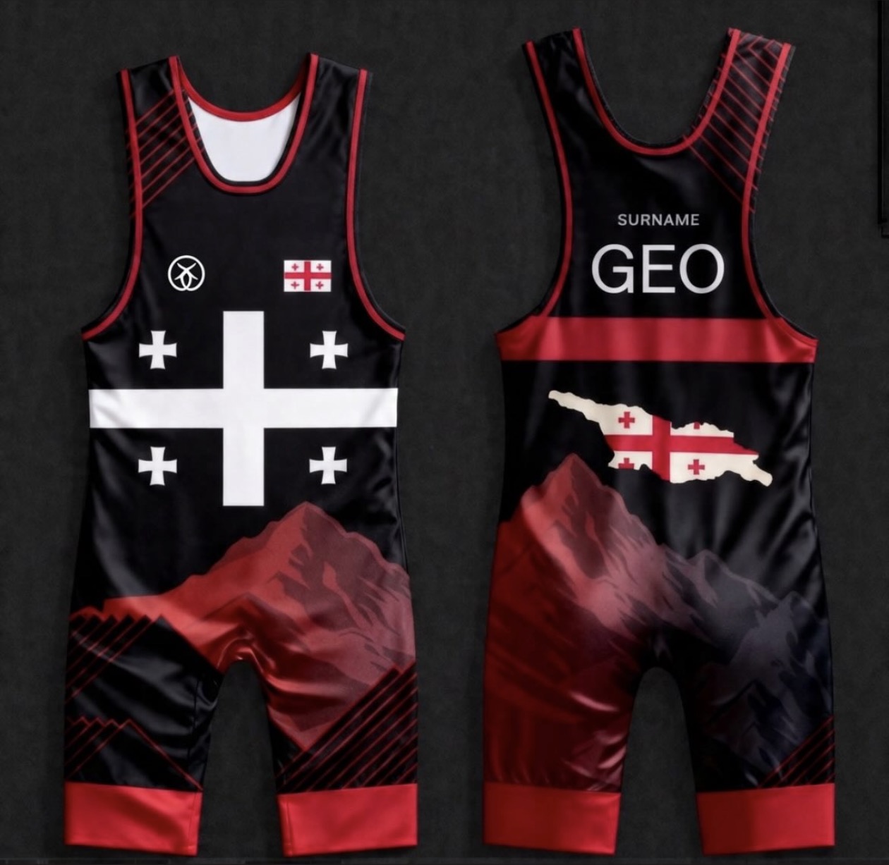 Mountain Georgia – Red